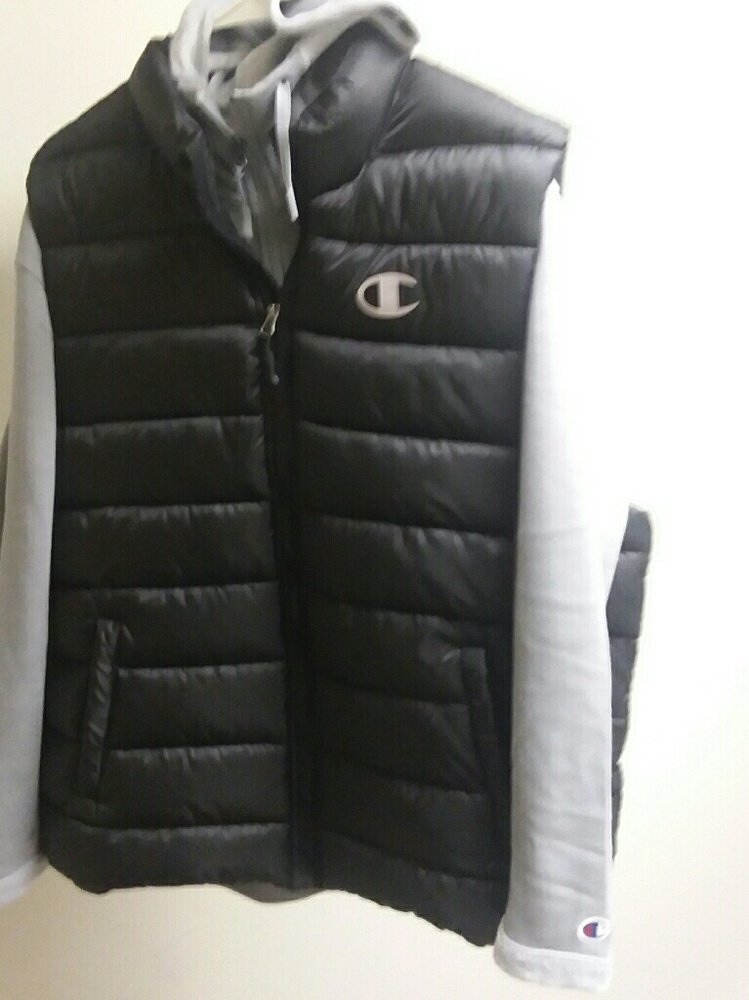 Champion 3m black puffer vest